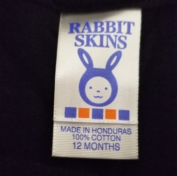 3/$25 Rabbit Skins "Daddy Does My Hair!" Graphic Tee Shirt 100% Cotton Size 12M - Picture 7 of 8